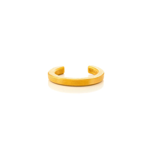 Nebu Gold 24k Gold Bullion Classic Ring Front View