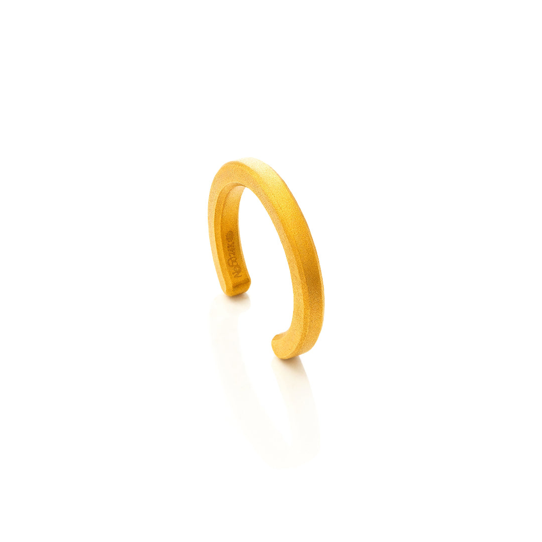 Nebu Gold 24k Gold Bullion Classic Ring Side View